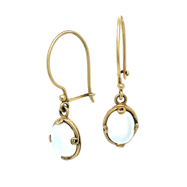 Buy Yellow Gold Drop Earring | kasturidiamond